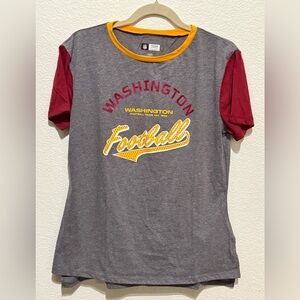 NFL Washington Football Women's Gray and Yellow Team Apparel size women L.